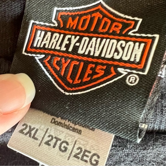🌟SOLD🌟Harley Davidson Knucklehead Graphic Tee - Picture 5 of 5